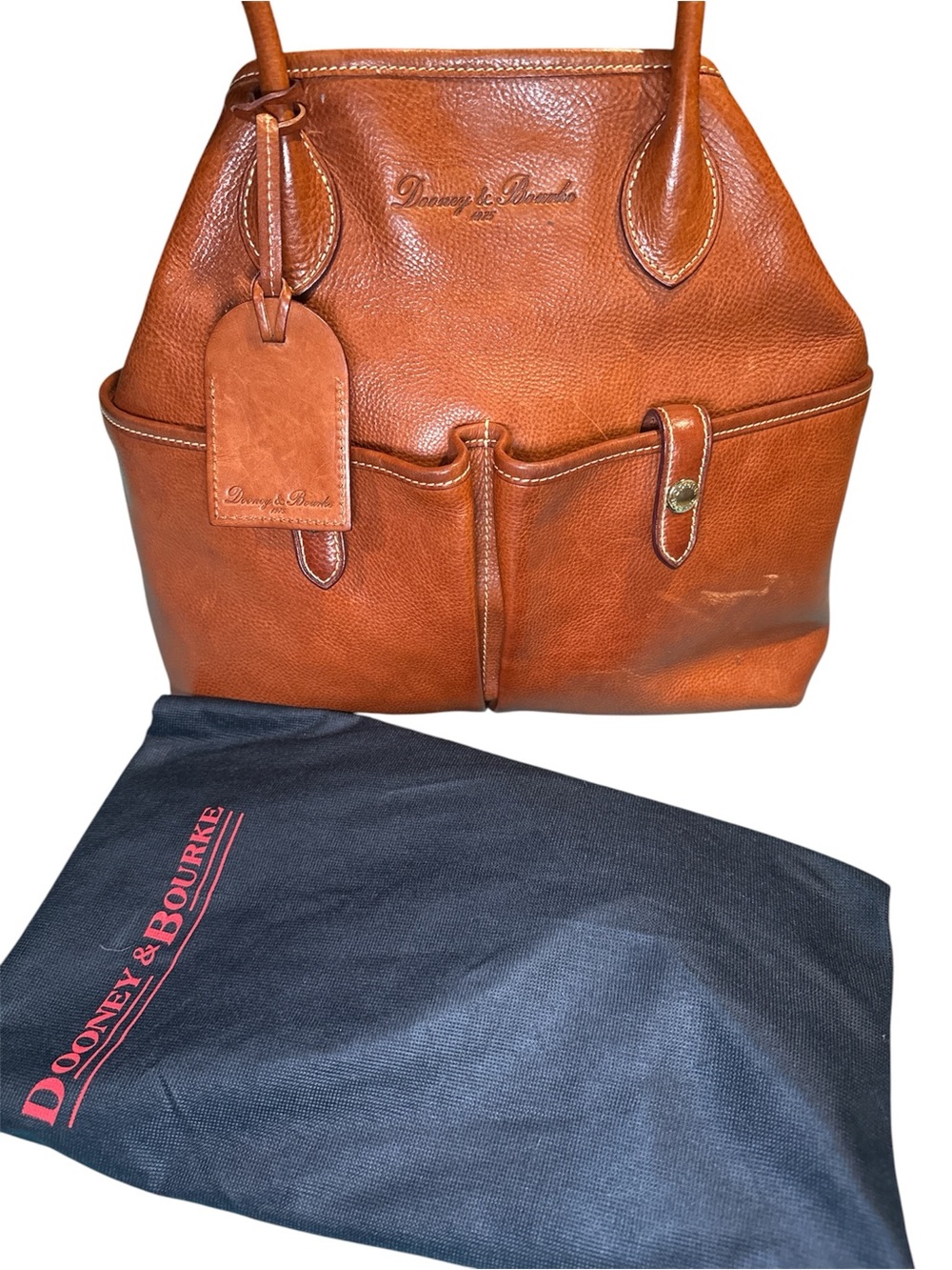 NWOT! Dooney & Bourke Tan Leather Shoulder Tote